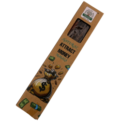 Incienso natural Atrae Dinero Namaste India Natural Masala Orkay - 1 cajetilla de incienso orgánico 30gr.