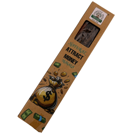 L'encens naturel attire l'argent Namaste India Natural Masala Orkay - 1 boîte d'encens bio 30g.