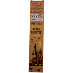 L'encens naturel attire les clients Namaste India Natural Masala Orkay - 1 boîte d'encens bio 30g.