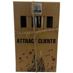 Caixa de incenso natural atrai clientes Namaste...