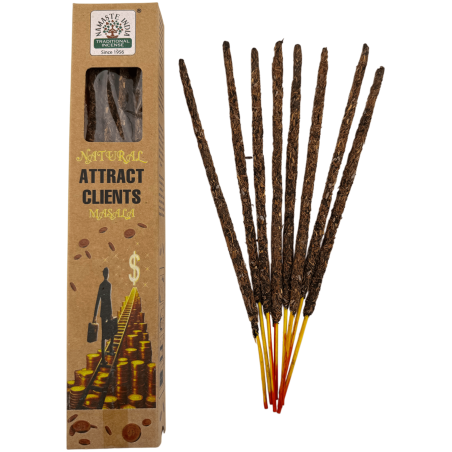 Natural Incense Box Attracts Customers Namaste India Natural Masala Orkay - 12 boxes of organic incense 30gr.