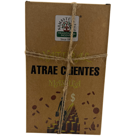 Cutie de tămâie naturală atrage clienții Namaste India Natural Masala Orkay - 12 cutii de tămâie organică 30gr.