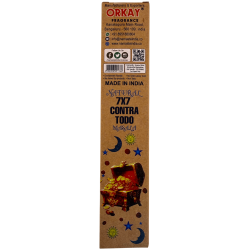 7x7 Naturalne kadzidło przeciw wszystkim Namaste India Natural Masala Orkay - 1 pudełko organicznych kadzideł 30gr.