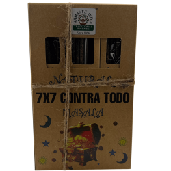 Natural Incense Box 7x7 Against All Namaste...