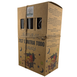 Natural Incense Box 7x7 Against All Namaste India Natural Masala Orkay - 12 boxes of organic incense 30gr.