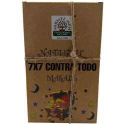 Natural Incense Box 7x7 Against All Namaste India Natural Masala Orkay - 12 boxes of organic incense 30gr.