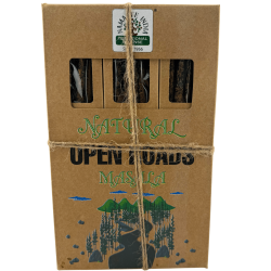 Natural Incense Box Opens Paths Namaste India Natural Masala Orkay - 12 Schachteln Bio-Räucherstäbchen 30gr.