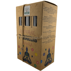 Natuurlijke wierookdoos 7 Chakra's Namaste India Natuurlijke Masala Orkay - 12 doosjes biologische wierook van 30 gram.