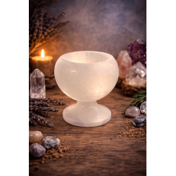 Selenit-Kelch 9x10cm