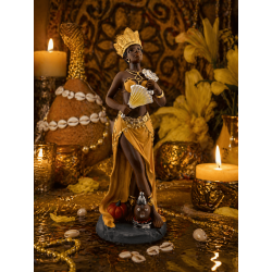 Figurină Oshun din rășină 21cm