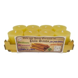 Lot de 8 bougies ésotériques Palo Santo 3,8 x...
