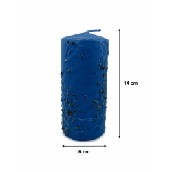 Vela de ervas para a saúde - Vela esotérica 14x6cm - Cura