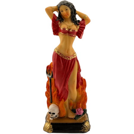 Figurină din rășină Pomba Gira 14cm.