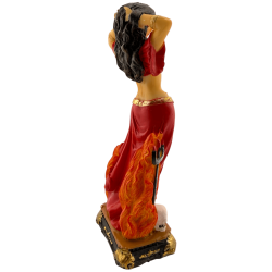 Figurine en résine Pomba Gira 14 cm.