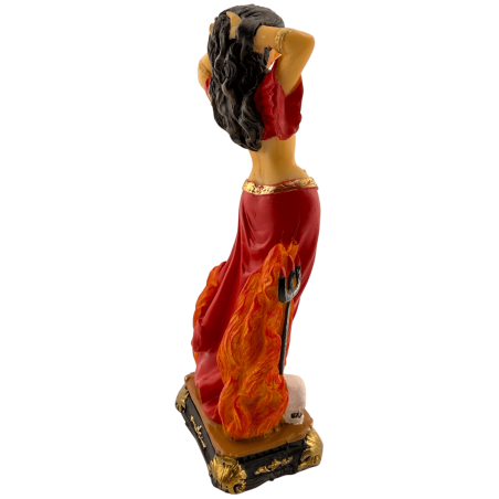 Pomba Gira Resinfigur 14cm.