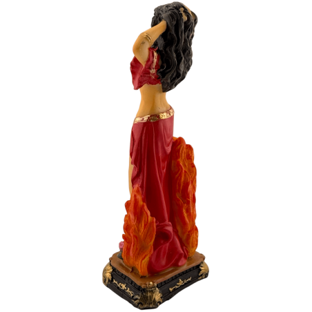 Pomba Gira Resinfigur 14cm.