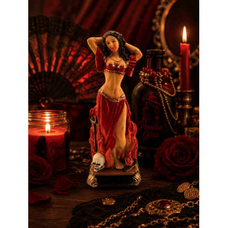 Pomba Gira Resin Figure 14cm.