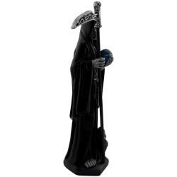 Figura Resina Santa Mort Negra 15cm.