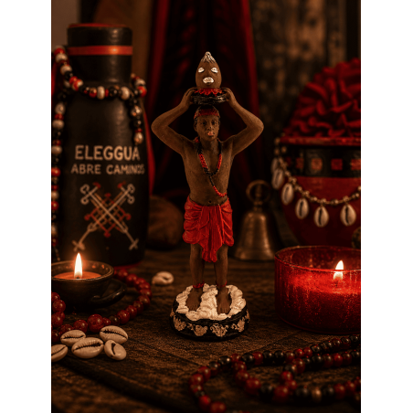 Eleggua Resin Figure 15cm.