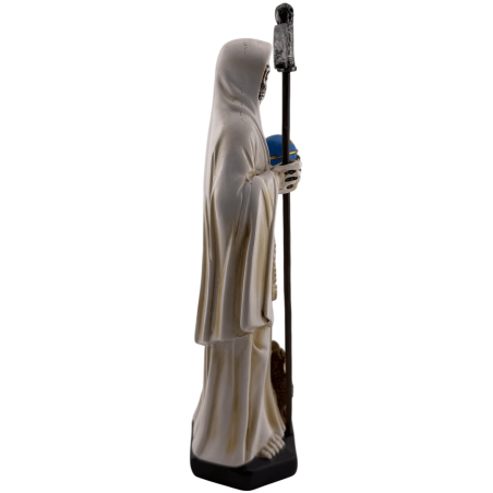 Figura Resina Santa Mort 20cm Blanca