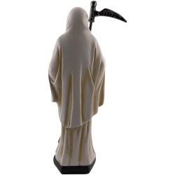 Figura Resina Santa Mort 20cm Blanca