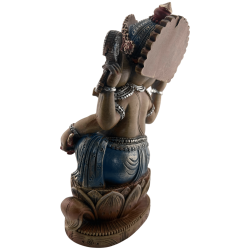 Figurină Ganesha din rășină 17x13x27cm