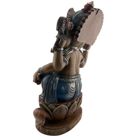Figurină Ganesha din rășină 17x13x27cm