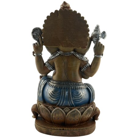 Ganesha Resin Figure 17x13x27cm