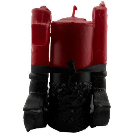 Bougie ésotérique spéciale « Je peux tout faire » 14 x 6 cm - Vainc les ennemis, confère force...