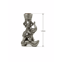 حامل شموع على شكل فيل 0.55x0.75x1.35 سم