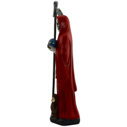 レッド サンタ ムエルテ レジン フィギュア 15cm。