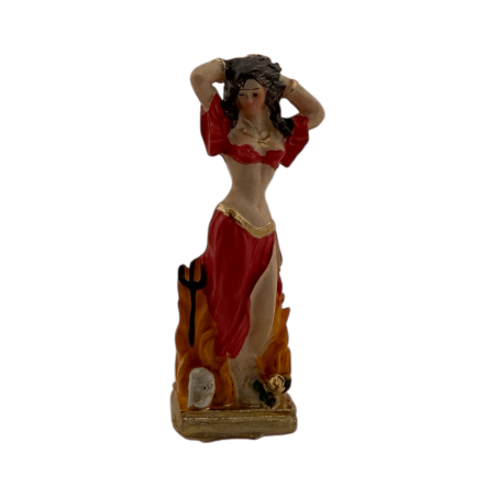 Pomba Gira Harzfigur 5 cm in Dose