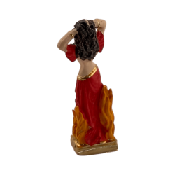 Pomba Gira Resin Figure 5cm in can