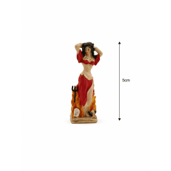 Pomba Gira Harzfigur 5 cm in Dose
