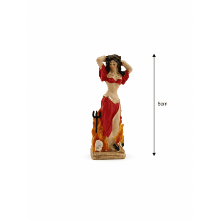 Pomba Gira Harzfigur 5 cm in Dose