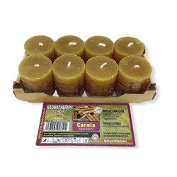 Pacote com 8 velas esotéricas de canela, 3,8 x...