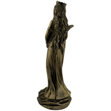 Resin figure Goddess of Fortune 20cm round base
