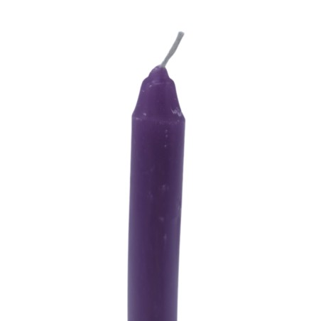 Conjunto de 10 velas moradas - Transformación - Velas mágicas hechizadas - 6