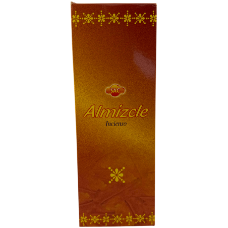 Incienso SAC Almizcle - Caja de 6 paquetes hexagonales de 20 barritas 120 barritas de incienso