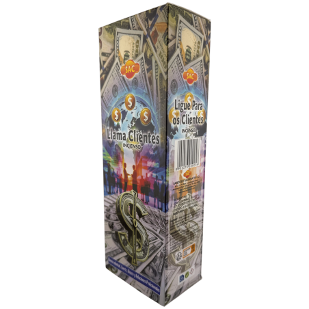 SAC Incense تنادي العملاء - علبة تحتوي على 6 عبوات سداسية الشكل، كل عبوة تحتوي على 20 عود بخور، أي ما مجموعه 120 عود بخور