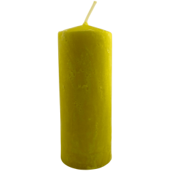 Herbal Sulfur Candle - Esoteric Candle 14x6cm - Cleanses negative thoughts and emotions
