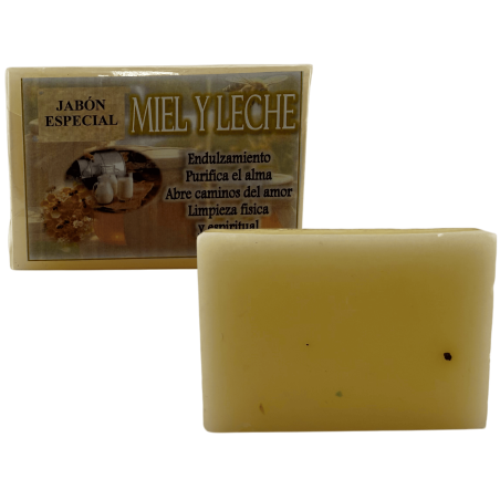 Sapone esoterico Miele e Latte 120gr. - Addolce, purifica, apre i canali energetici, deterge....