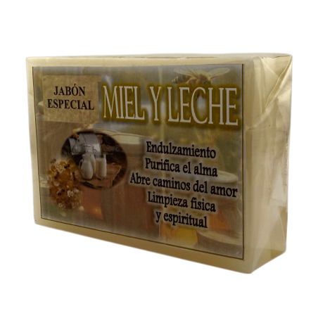 Sapone esoterico Miele e Latte 120gr. - Addolce, purifica, apre i canali energetici, deterge....