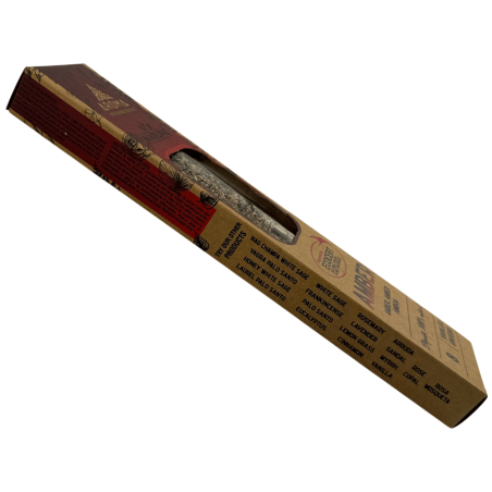 Encens Ambre Bio AROMA Nature - 8 bâtonnets, durée 1 heure