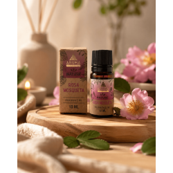Huile parfumée à la rose musquée, parfums 10 ml.