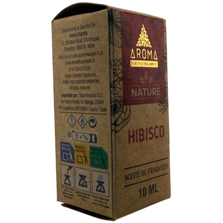Ulei de parfum cu hibiscus, arome, 10 ml.
