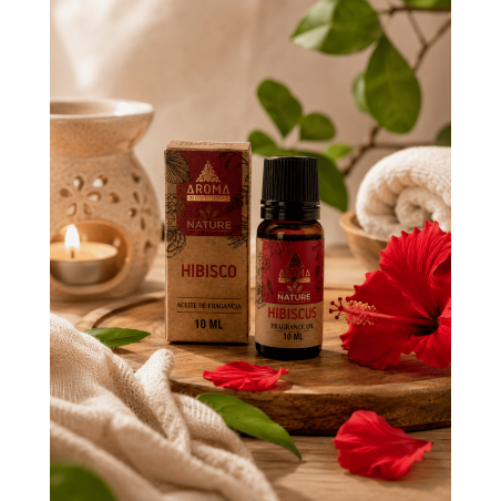 ハイビスカスの香りのオイル アロマフレグランス 10ml。