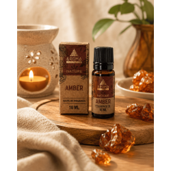Óleo perfumado âmbar, fragrâncias aromáticas, 10ml.