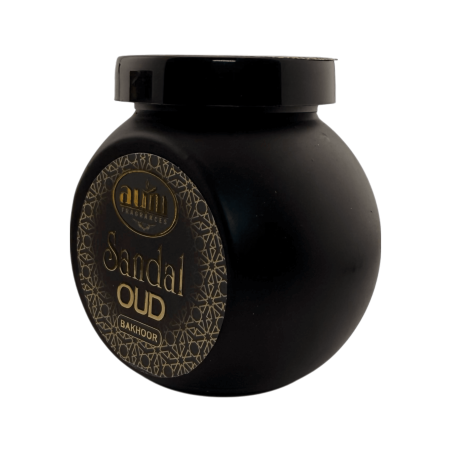 Encens arabe Bakhoor, bois de santal, oud, AUM Fragrances, édition privée - 40 g