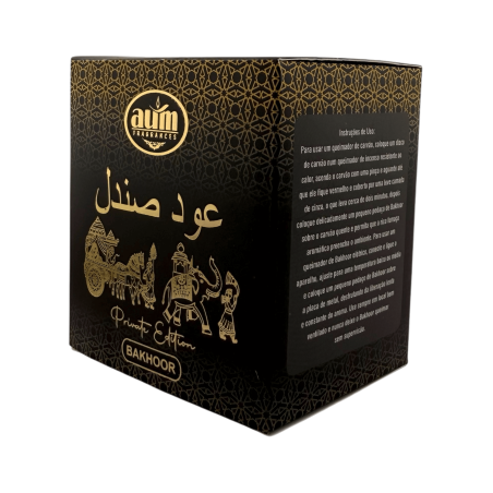 Encens arabe Bakhoor, bois de santal, oud, AUM Fragrances, édition privée - 40 g